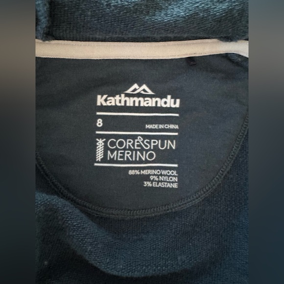 🌺Kathmandu Wool Blend Hoodie - Picture 4 of 5